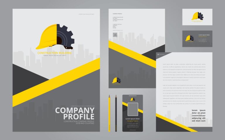 construction-logos-in-stationery-set-media-construction-company-profile-template-vector